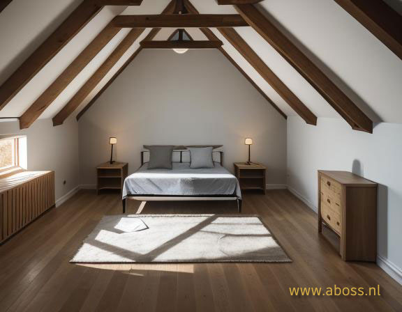 transform an attic to a sleepingroom